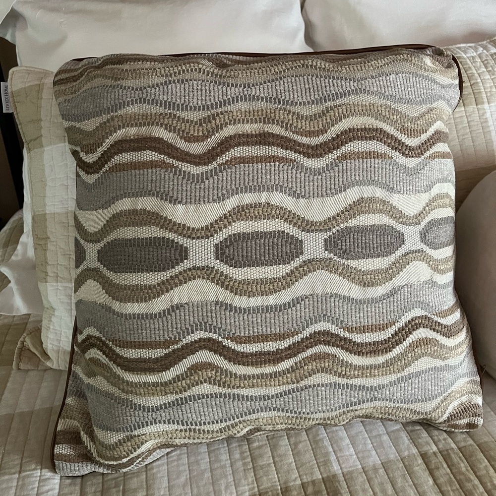 NEW - Set of 3 Patterened Decorative Pillows - NEVER USED
